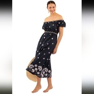 Gretchen Scott, Big Love Maxi Dress, Navy Blue, Size M